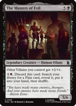 The Masters of Evil (105) [Marvel Super Heroes] Foil