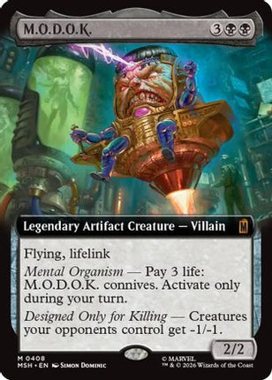 M.O.D.O.K. (Extended Art) (408) [Marvel Super Heroes] Foil