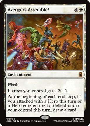 Avengers Assemble! (006) [Marvel Super Heroes] Foil