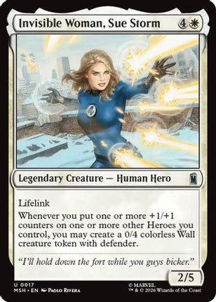 Invisible Woman, Sue Storm (017) [Marvel Super Heroes] Foil