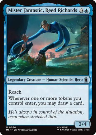 Mister Fantastic, Reed Richards (066) [Marvel Super Heroes] Foil