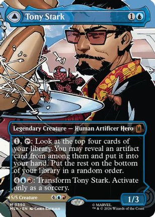 Tony Stark (Borderless) (0350) (350) [Marvel Super Heroes]