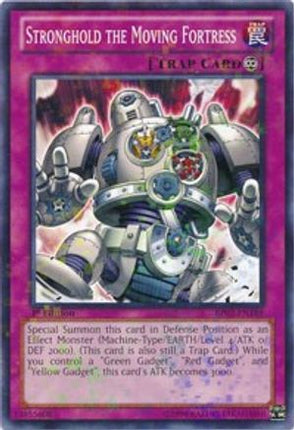 Stronghold the Moving Fortress (Mosaic Rare)  [BP02-EN188] 1st Edition