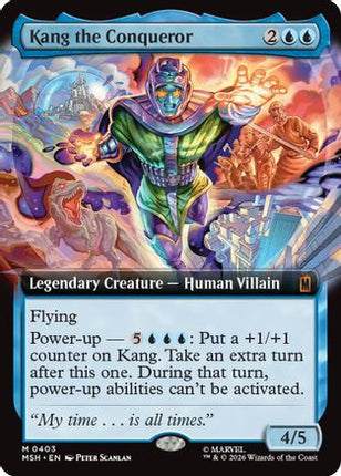 Kang the Conqueror (Extended Art) (403) [Marvel Super Heroes] Foil