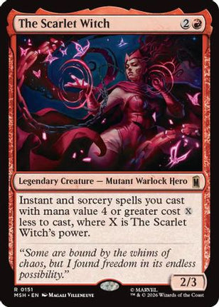 The Scarlet Witch (151) [Marvel Super Heroes] Foil