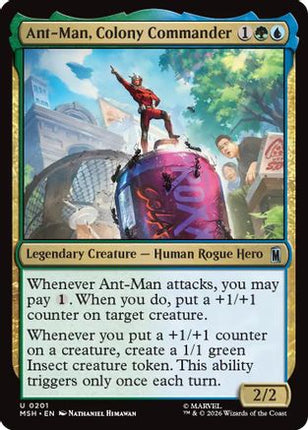 Ant-Man, Colony Commander (201) [Marvel Super Heroes] Foil
