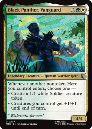 Black Panther, Vanguard (207) [Marvel Super Heroes] Foil