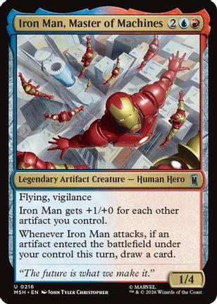 Iron Man, Master of Machines (216) [Marvel Super Heroes] Foil