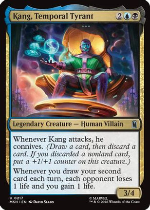 Kang, Temporal Tyrant (217) [Marvel Super Heroes] Foil