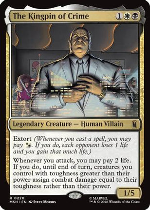 The Kingpin of Crime (220) [Marvel Super Heroes] Foil