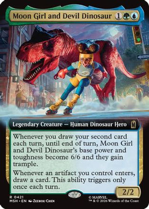 Moon Girl and Devil Dinosaur (Extended Art) (421) [Marvel Super Heroes] Foil