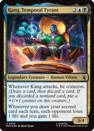 Kang, Temporal Tyrant (Surge Foil) (450) [Marvel Super Heroes] Foil