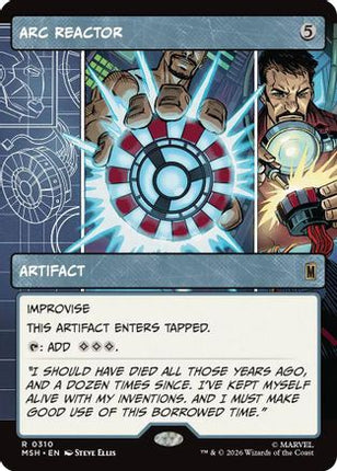 Arc Reactor (Borderless) (310) [Marvel Super Heroes] Foil