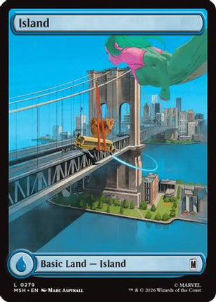 Island (0279) (279) [Marvel Super Heroes] Foil