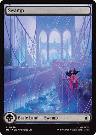 Swamp (0438) (Surge Foil) (438) [Marvel Super Heroes] Foil