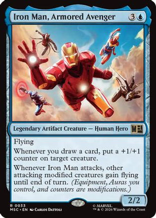 Iron Man, Armored Avenger (033) [Commander: Marvel Super Heroes]