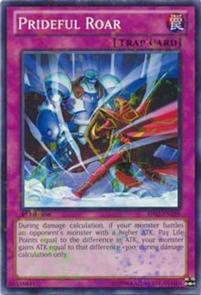 Prideful Roar (Mosaic Rare)  [BP02-EN199] 1st Edition