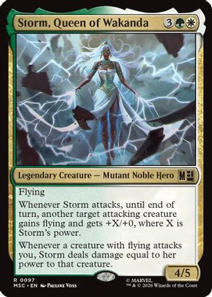 Storm, Queen of Wakanda (097) [Commander: Marvel Super Heroes]