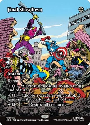 Final Showdown (Borderless) [Marvel Universe Eternal-Legal]