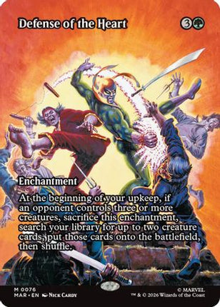 Defense of the Heart (Borderless) [Marvel Universe Eternal-Legal]