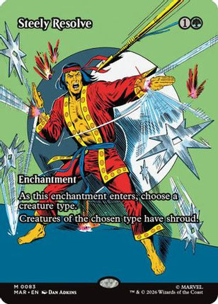 Steely Resolve (Borderless) [Marvel Universe Eternal-Legal]