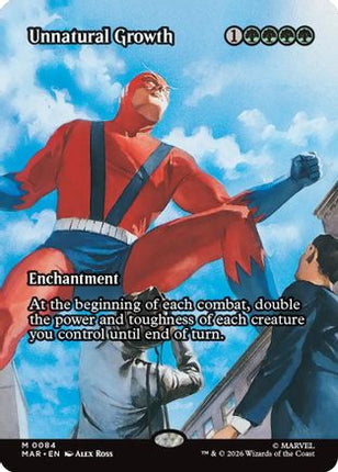 Unnatural Growth (Borderless) [Marvel Universe Eternal-Legal]