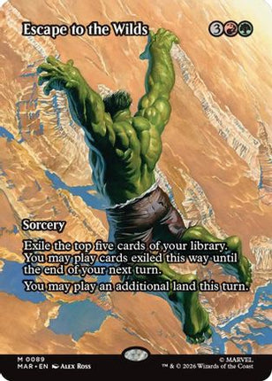 Escape to the Wilds (Borderless) [Marvel Universe Eternal-Legal]