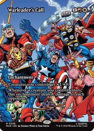 Warleader's Call (Borderless) [Marvel Universe Eternal-Legal]