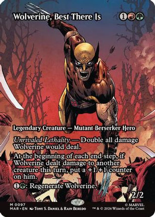 Wolverine, Best There Is (Borderless) [Marvel Universe Eternal-Legal] Foil