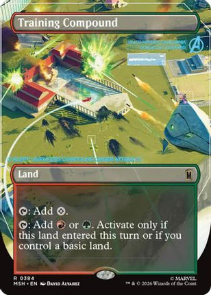 Training Compound (Borderless) (384) [Marvel Super Heroes]