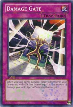 Damage Gate (Mosaic Rare)  [BP02-EN205] 1st Edition