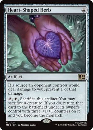 Heart-Shaped Herb (Surge Foil) (105) [Commander: Marvel Super Heroes] Foil