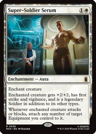 Super-Soldier Serum (038) [Marvel Super Heroes] Foil