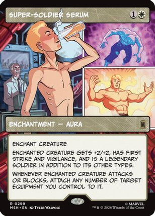 Super-Soldier Serum (Borderless) (299) [Marvel Super Heroes] Foil