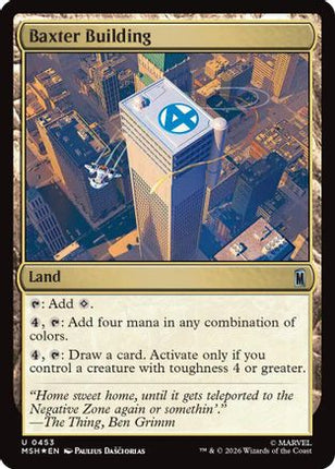 Baxter Building (Surge Foil) (453) [Marvel Super Heroes] Foil
