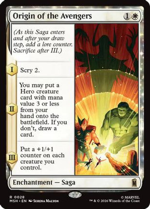 Origin of the Avengers (028) [Marvel Super Heroes] Foil