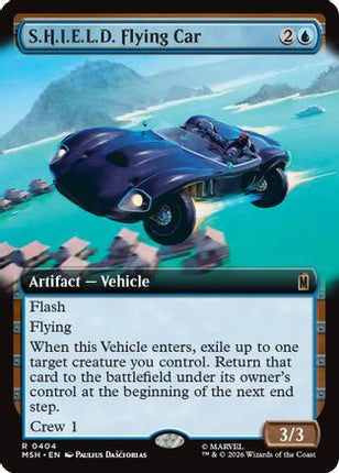 S.H.I.E.L.D. Flying Car (Extended Art) (404) [Marvel Super Heroes] Foil