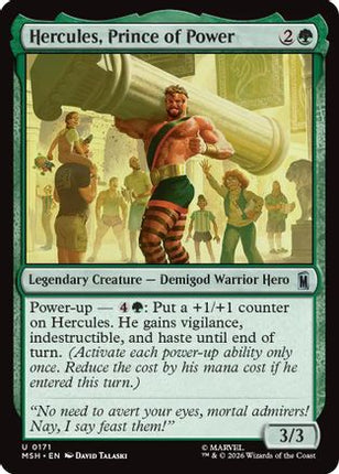 Hercules, Prince of Power (171) [Marvel Super Heroes] Foil