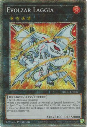 Evolzar Laggia (Starlight Rare)  [BLGG-EN008] 1st Edition