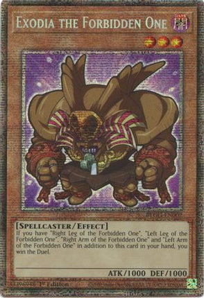 Exodia the Forbidden One (Starlight Rare)  [BLGG-EN002] 1st Edition
