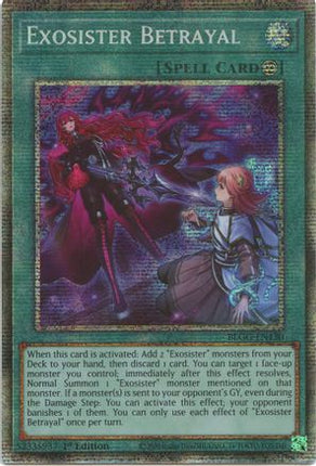 Exosister Betrayal (Starlight Rare)  [BLGG-EN130] 1st Edition