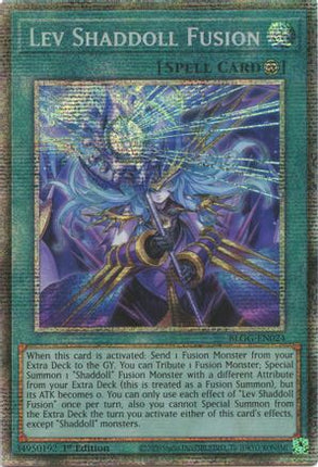 Lev Shaddoll Fusion (Starlight Rare)  [BLGG-EN024] 1st Edition
