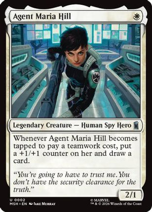 Agent Maria Hill (002) [Marvel Super Heroes] Foil