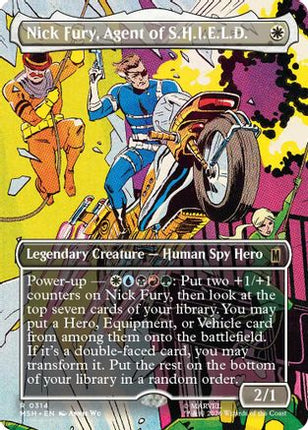 Nick Fury, Agent of S.H.I.E.L.D. (Borderless) (314) [Marvel Super Heroes] Foil