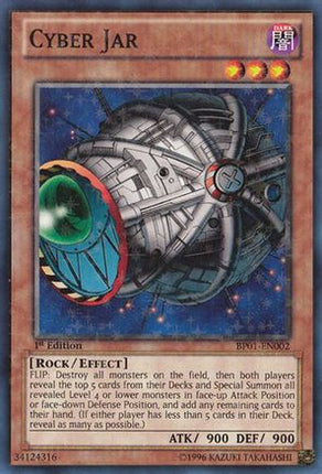 Cyber Jar (Starfoil) (Starfoil Rare) [BP01-EN002] Unlimited
