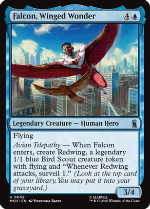 Falcon, Winged Wonder (052) [Marvel Super Heroes]