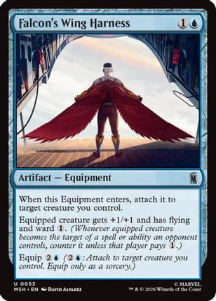 Falcon's Wing Harness (053) [Marvel Super Heroes] Foil