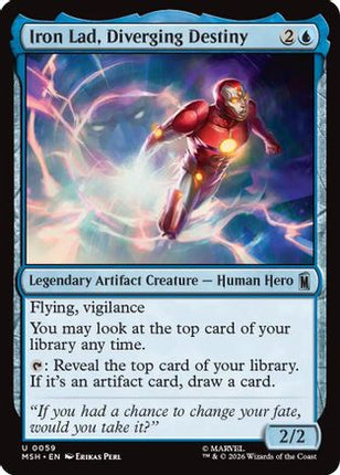 Iron Lad, Diverging Destiny (059) [Marvel Super Heroes] Foil