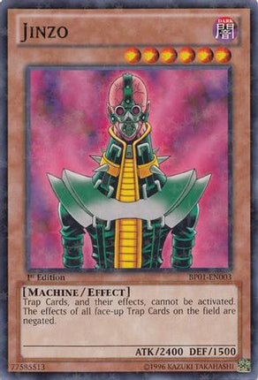 Jinzo (Starfoil) (Starfoil Rare) [BP01-EN003] Unlimited