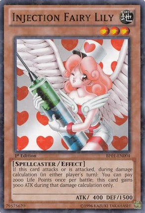 Injection Fairy Lily (Starfoil) (Starfoil Rare) [BP01-EN004] 1st Edition